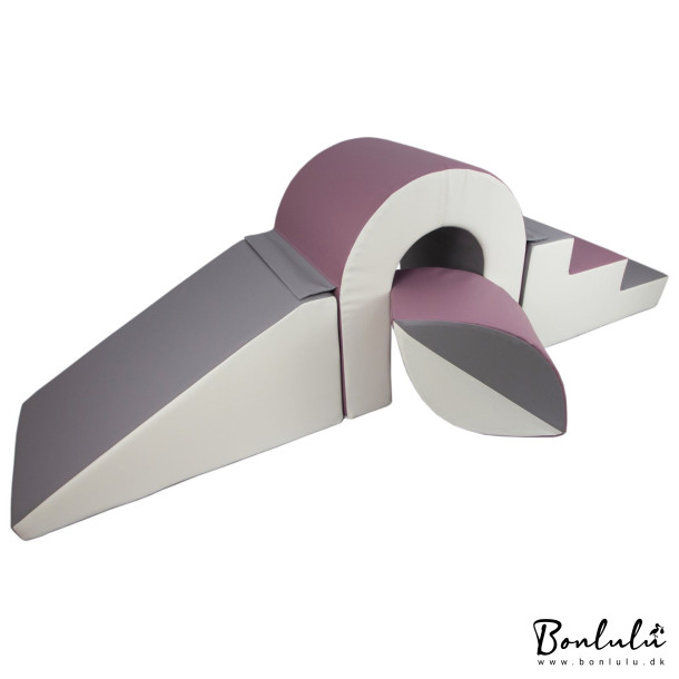 Bridge Slide Set - Bld Skum, Hvid, Gr &amp; Lilla