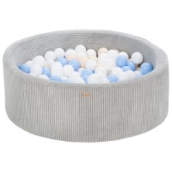 Fljls Boldbassin m. 300 bolde - Hvid, Bl, Guld