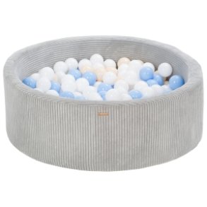 Fljls Boldbassin m. 300 bolde - Hvid, Bl, Guld