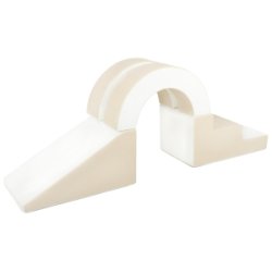 Bjle skumst - Hvid / Beige