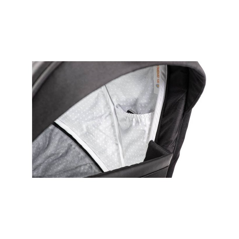 TRILLE Royal Barnevogn, Ebony/Sort