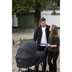 TRILLE Royal Barnevogn, Ebony/Sort