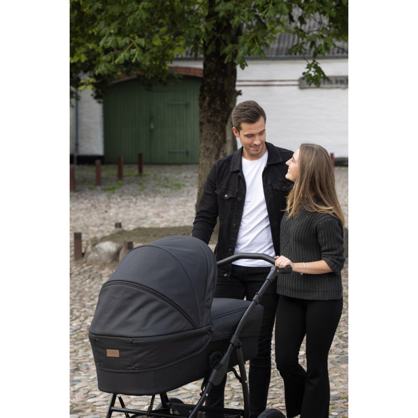 TRILLE Royal Barnevogn, Ebony/Sort