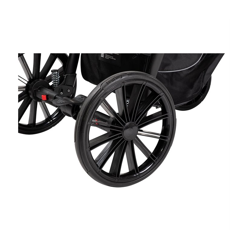 TRILLE Royal Barnevogn, Ebony/Sort