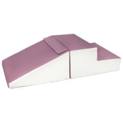 Rutsjebane legest/Skumleg - Hvid/Gr/Lilla