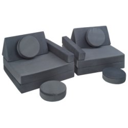 Brne Modulsofa, Sort