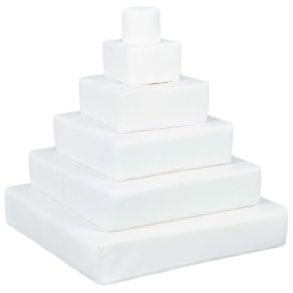 stabeltrn i skum - Hvid