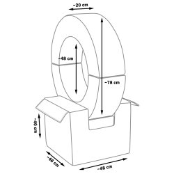 Bjle Modul - Hvid/Beige