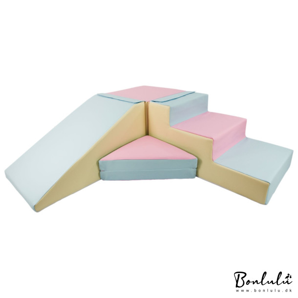 Rutsjebane legest Bld Skumleg - pastel farver