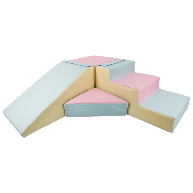 Rutsjebane legest Bld Skumleg - pastel farver