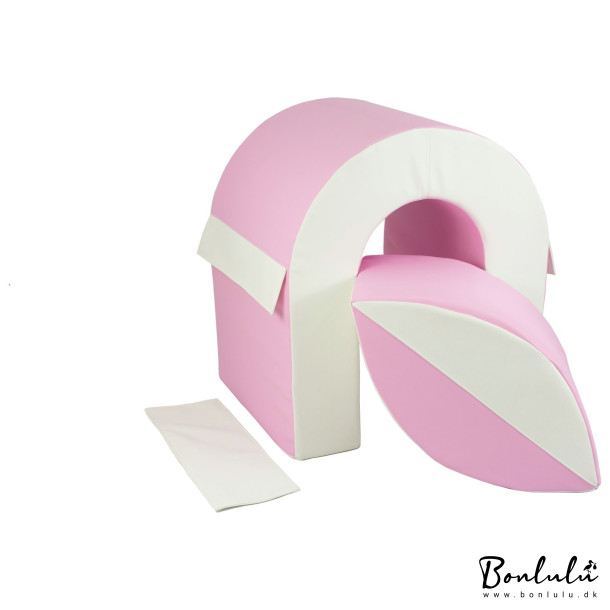 Bro + Balance Bold, Bld Skum - Hvid/Pastel Pink