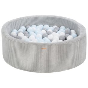 Fljls Boldbassin m. 200 bolde - Gr, Hvid, Bl