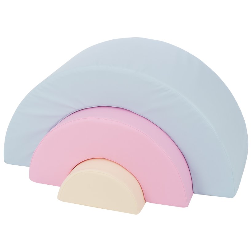 Regnbue - Skum, Pastel Farver