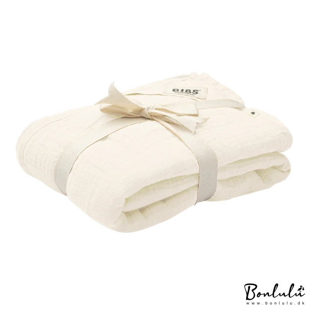 BIBS - Muslin Swaddle 120x120, Ivory