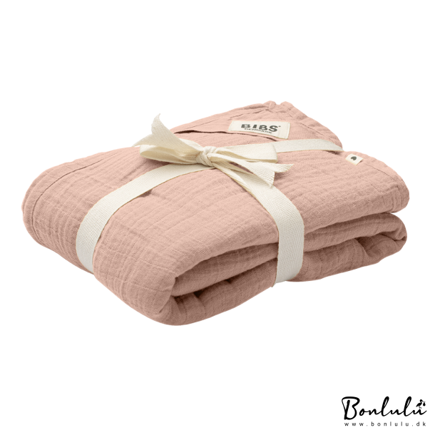 BIBS - Muslin Swaddle, 120x120 cm, Blush