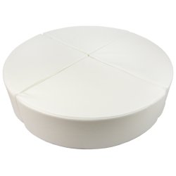 Balancepude Skum - Hvid