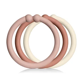 BIBS - Loops 12 Pack, Blush/Woodchuck/Ivory