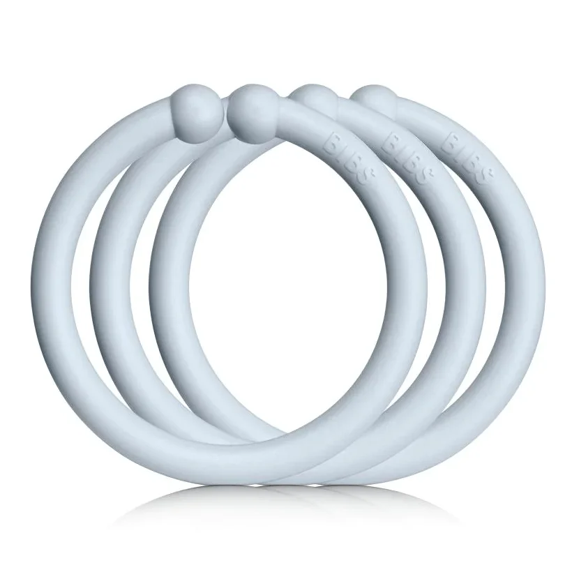 BIBS - Loops 12 Pack, Baby Blue