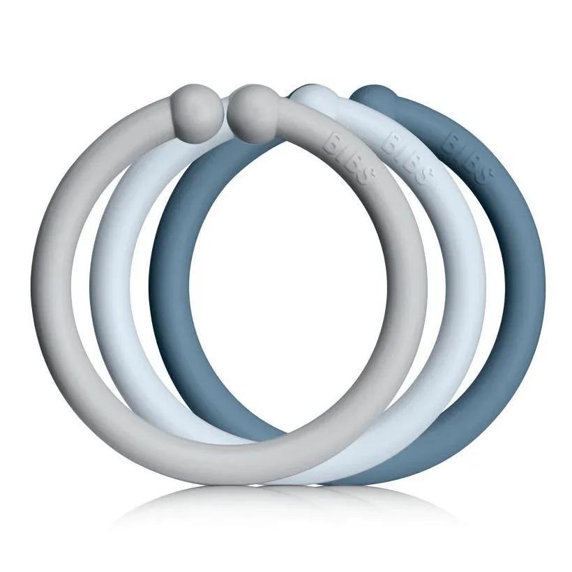 BIBS - Loops 12 Pack, Cloud/Baby Blue/Petrol