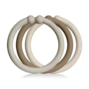 BIBS - Loops 12 Pack, Sand/Dark Oak/Vanilla