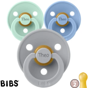 BIBS Colour Latex Str. 2 (+6 mdr.) - Sutter Med Navn