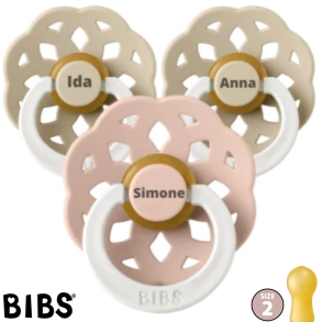 BIBS Boheme Latex Str. 2 (+6 mdr.) GLOW - Sutter Med Navn