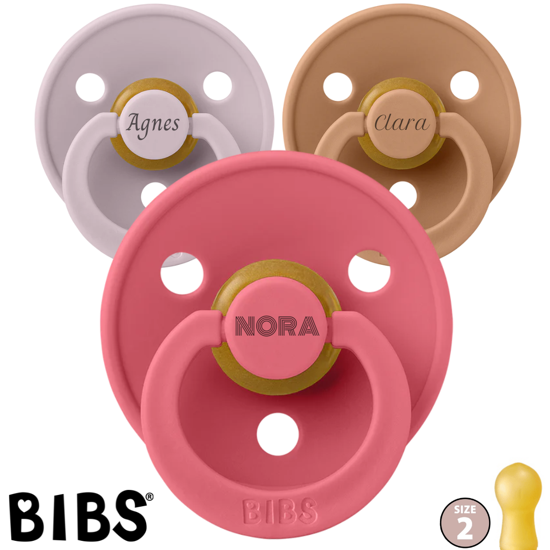 BIBS Colour Latex Str. 2 (+6 mdr.) - Sutter Med Navn - BIBS Colour ...