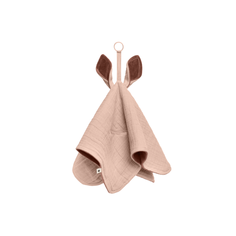 BIBS - Cuddle Cloth Kangaroo, Blush