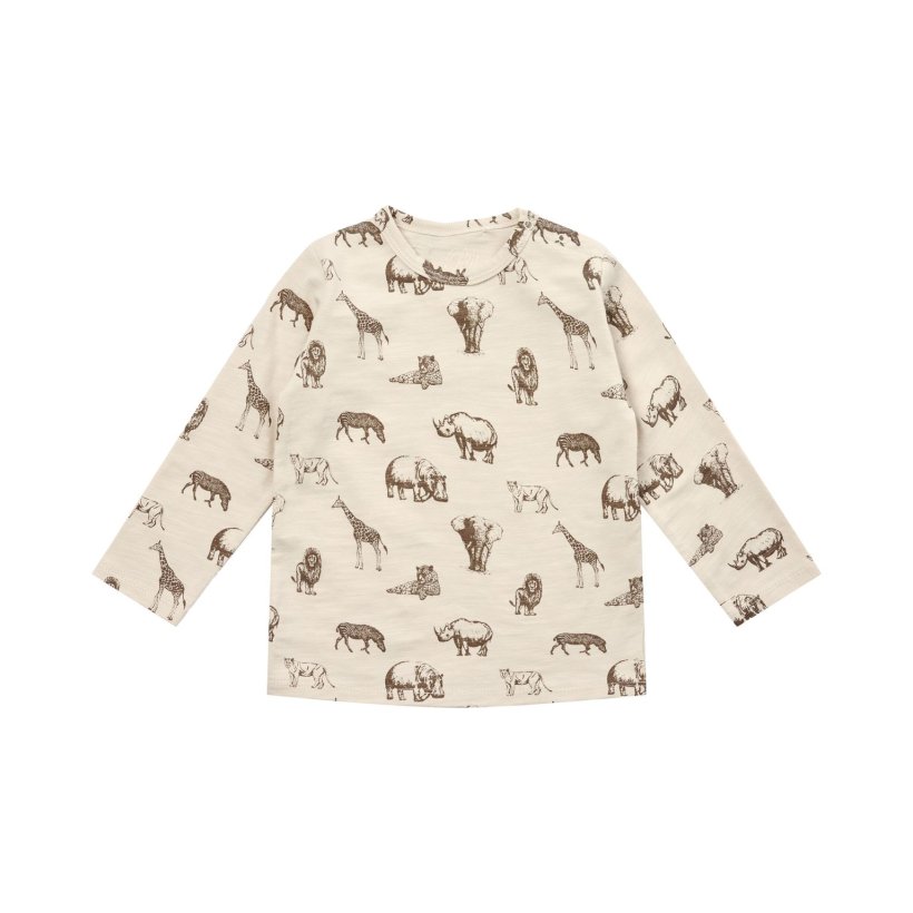 Petit by Sofie Schnoor - T-Shirt LS Savannen, Sand