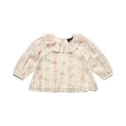 Petit by Sofie Schnoor - Skjorte med flsekrave, Off White