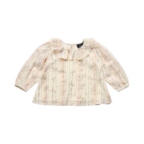 Petit by Sofie Schnoor - Skjorte med flsekrave, Off White