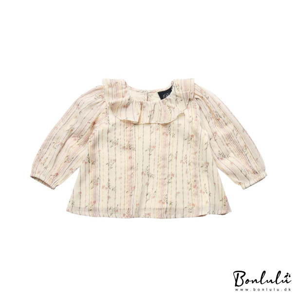 Petit by Sofie Schnoor - Skjorte med flsekrave, Off White