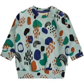 Soft Gallery - Buzz Rainy Sweatshirt, Blue Haze