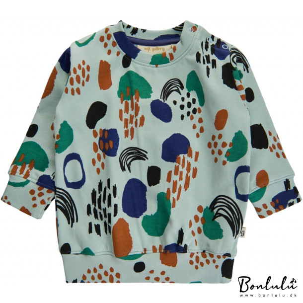 Soft Gallery - Buzz Rainy Sweatshirt, Blue Haze