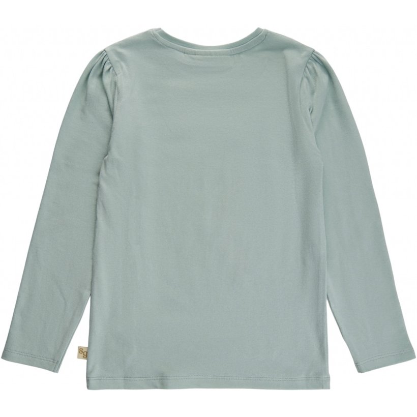 Soft Gallery - Bella Puff Unicorn Ls Tee, Blue Haze