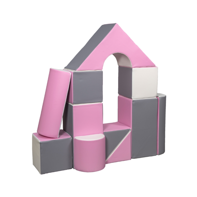 Byggeklodser - gr/hvid/lyserd