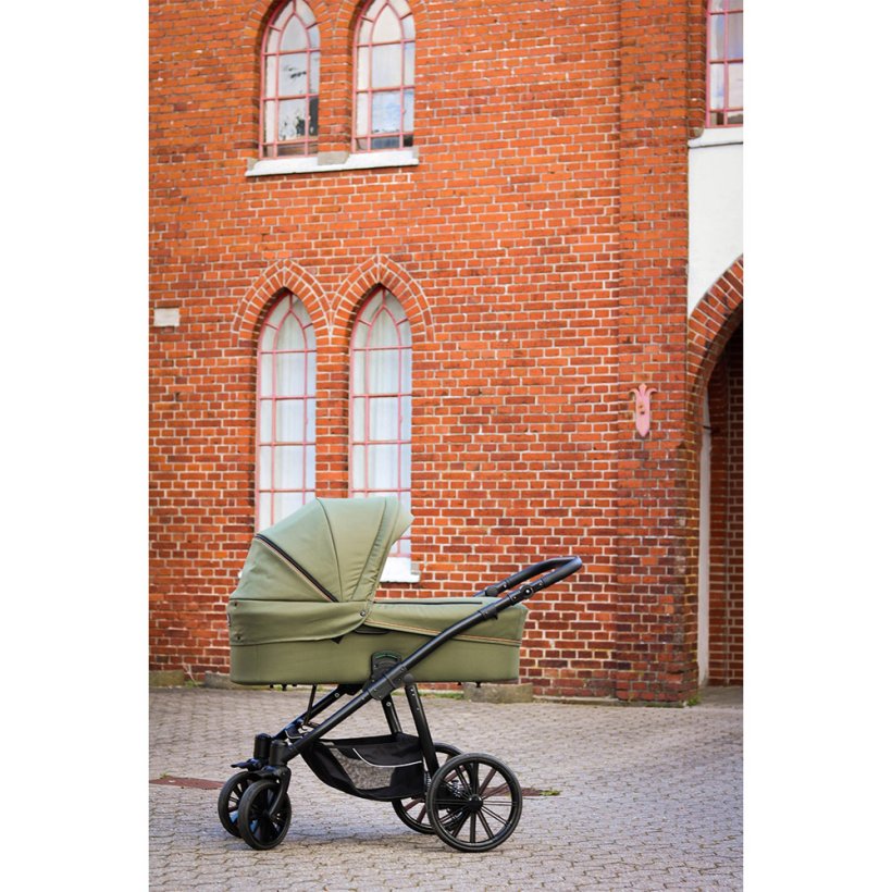 TRILLE Royal Barnevogn, Oliven