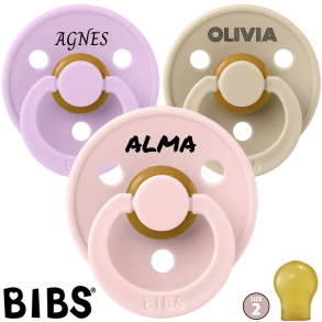 BIBS Colour Latex Str. 2 (+6 mdr.) - Sutter Med Navn