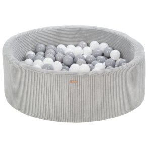 Fljls Boldbassin m. 200 bolde - Gr, Hvid