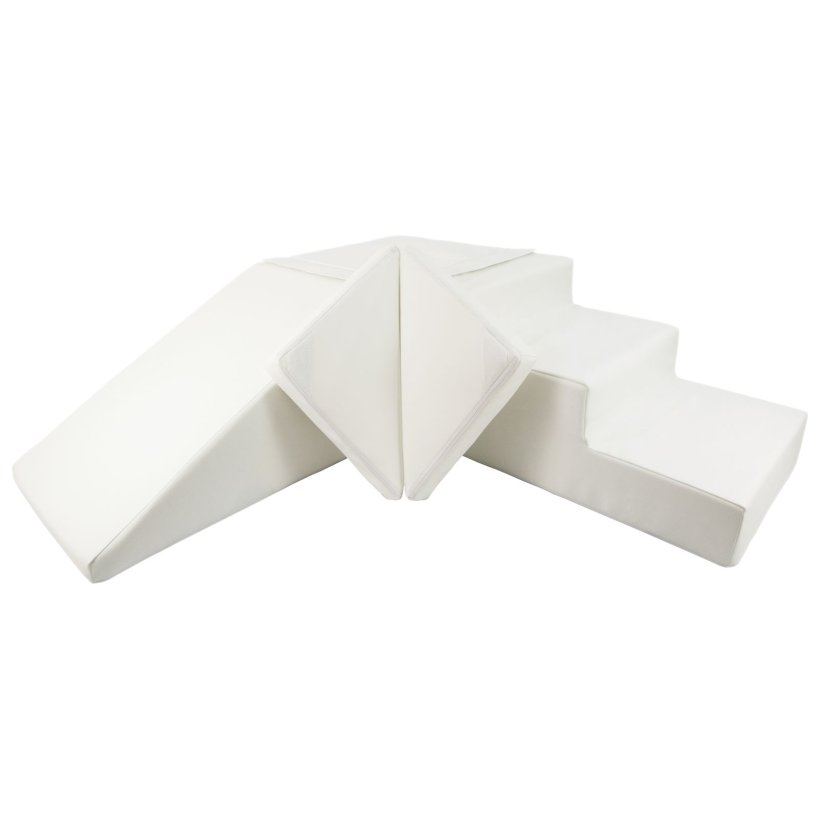 Rutsjebane legest Bld Skumleg - hvid