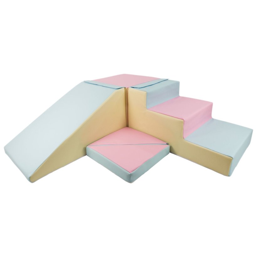 Rutsjebane legest Bld Skumleg - pastel farver