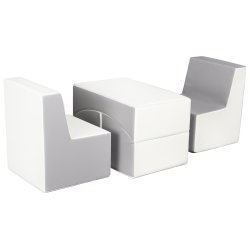 Bord &amp; Stolest - Gr, Hvid