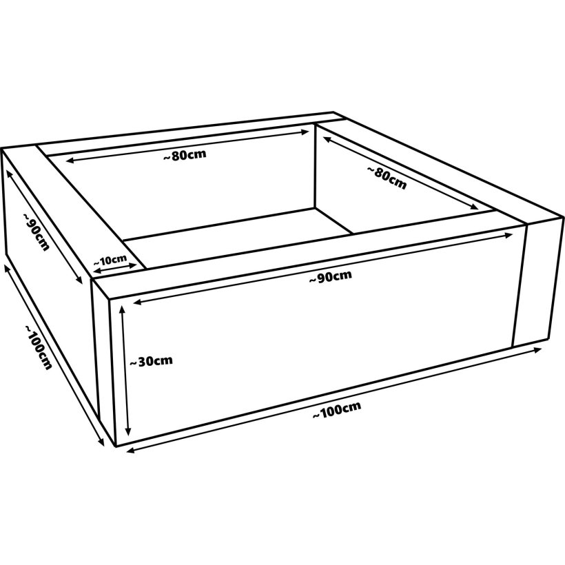 Bldt skum Bold bassin + 300 balls, Beige/Hvid M. Hvid og gr bolde