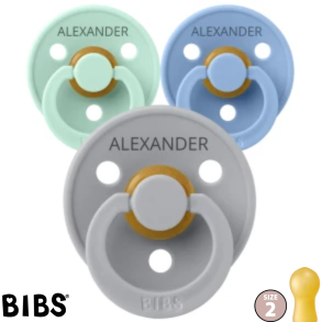 BIBS Colour Latex Str. 2 (+6 mdr.) - Sutter Med Navn