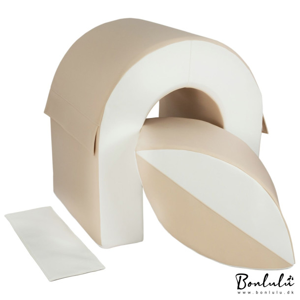 Bro + Balance Bold, Bld Skum - Hvid/Beige