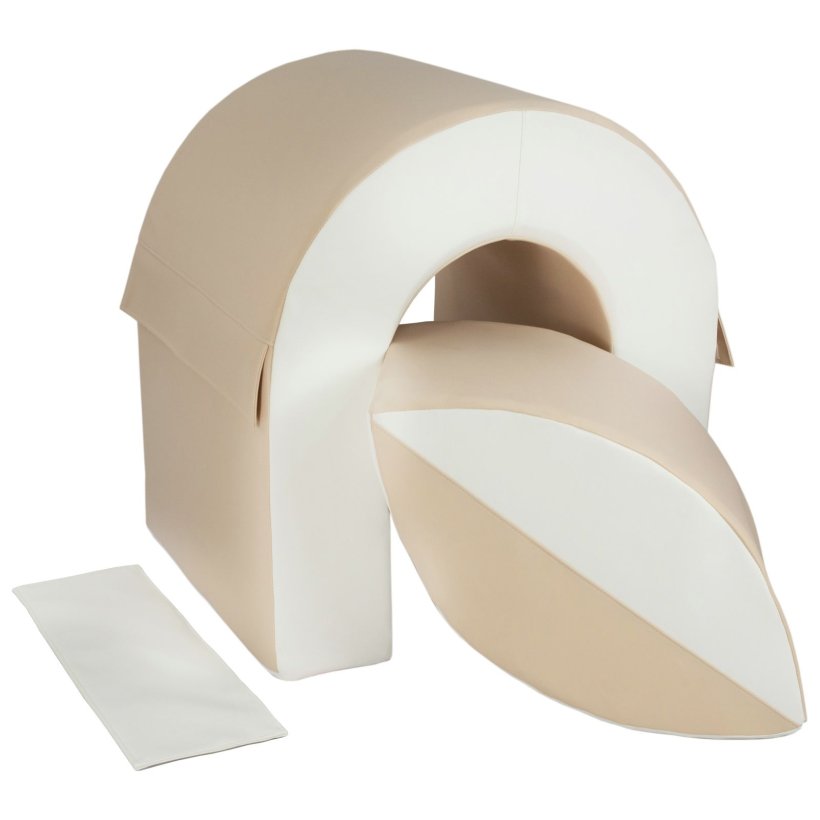 Bro + Balance Bold, Bld Skum - Hvid/Beige