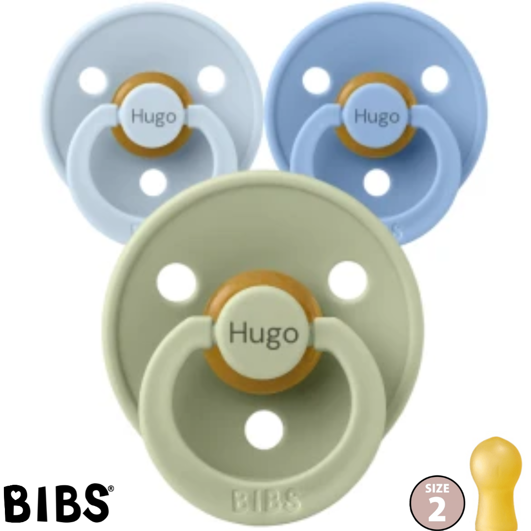 BIBS Colour Latex Str. 2 (+6 mdr.) - Sutter Med Navn - BIBS Colour ...