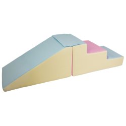 Step'n'slide rutsjebane legest/Skumleg - pastel farver