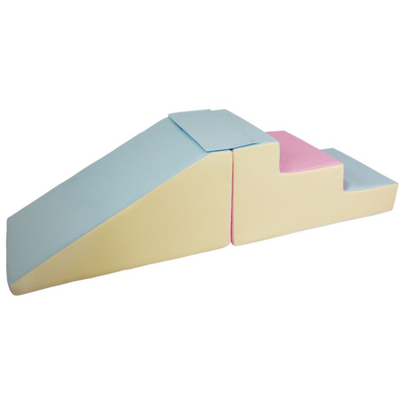 Step'n'slide rutsjebane legest/Skumleg - pastel farver