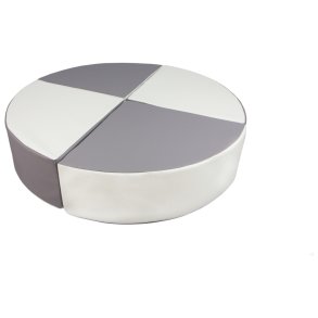 Balancepude Skum - Hvid/gr